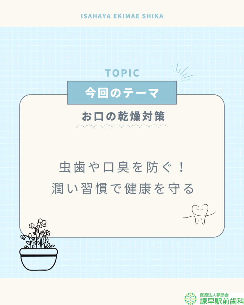 唾液と虫歯と口臭